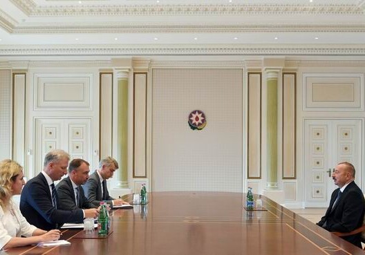 Президент Ильхам Алиев принял делегацию во главе со спецпредставителем ЕС (Фото-Обновлено)