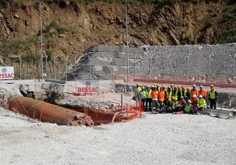 В Албании завершено строительство микротоннеля TAP (Фото)