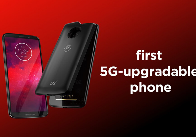 Motorola представила первый смартфон с возможностью поддержки 5G-сетей (Фото-Видео)