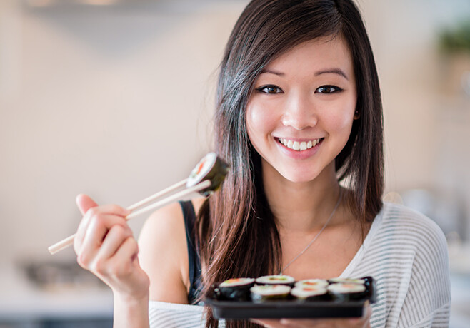 10 секретов стройности японок: ешь и не полней!