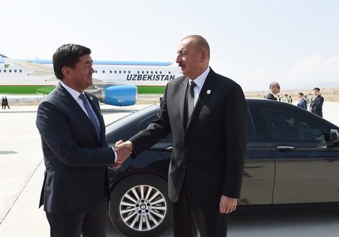 Завершился визит Президента Азербайджана в Кыргызстан (Фото)