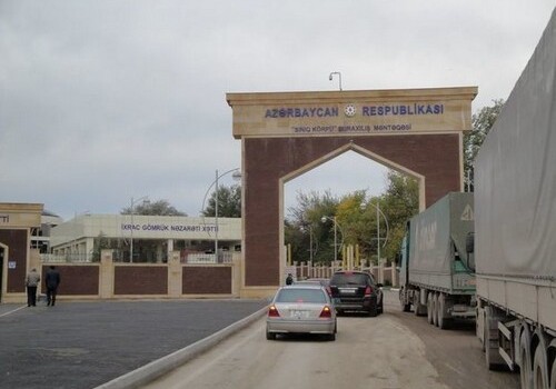 Азербайджанский пограничник погиб в ДТП на погранично-пропускном пункте