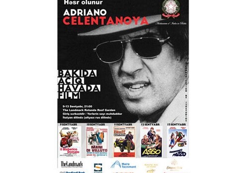 В Баку пройдет фестиваль, посвященный 80-летию Адриано Челентано