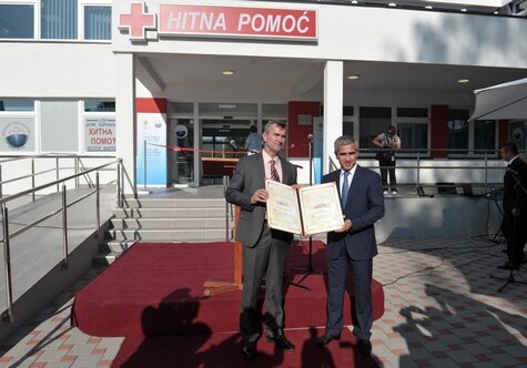 В Боснии и Герцеговине состоялось открытие Центра скорой помощи, построенного при поддержке Фонда Гейдара Алиева (Фото)