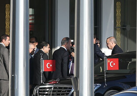 Президент Турции отбыл в Баку (Фото)