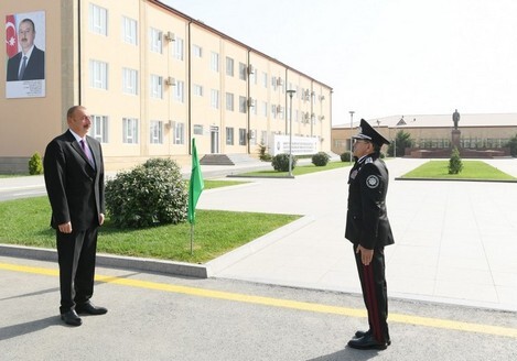 Президент Азербайджана принял участие в церемонии принятия присяги молодыми солдатами СГБ (Фото-Видео-Обновлено)