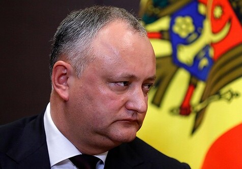 Президент Молдовы временно отстранен от должности