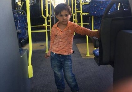 В бакинском автобусе найден потерявшийся мальчик (Фото-Обновлено)
