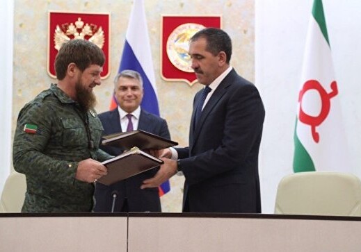 Ингушетия и Чечня подписали соглашение о границе