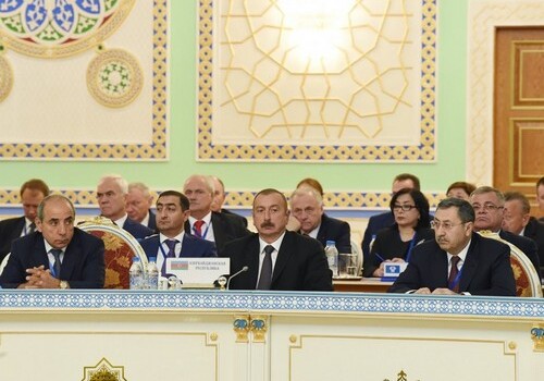 Президент Ильхам Алиев принял участие в заседании Совета глав СНГ в расширенном составе (Фото)