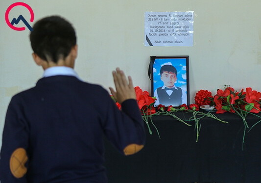 Отец погибшего в автобусной аварии 13-летнего Юсифа: «У меня был единственный ребенок, и он ушел…» (Фото-Видео)