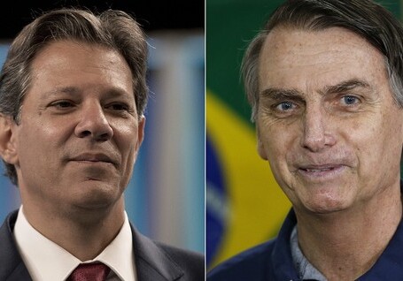 Болсонару и Аддад прошли во второй тур выборов президента Бразилии
