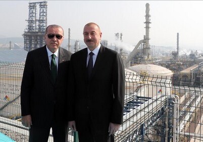 Президенты Азербайджана и Турции принимают участие в церемонии открытия НПЗ «Star» (Фото-Видео-Обновлено)