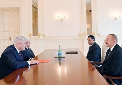 Президент Азербайджана принял главу МВД России (Обновлено)