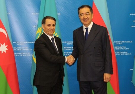 Новруз Мамедов встретился со своим казахстанским коллегой (Фото)