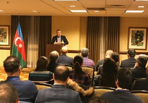 Мероприятие по случаю Дня Государственного флага Азербайджана прошло в США (Фото)
