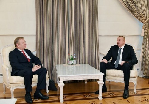 Президент Азербайджана принял посла Беларуси (Фото-Обновлено)