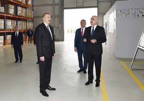Президент Ильхам Алиев принял участие в открытии ряда объектов в Сумгайыте (Фото-Обновлено)
