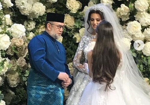 Король Малайзии женился на обладательнице титула «Мисс Москва-2015»  (Фото)