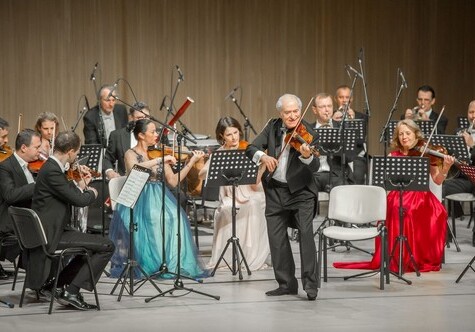 В Центре Гейдара Алиева состоялся концерт Венского оркестра Штрауса (Фото)