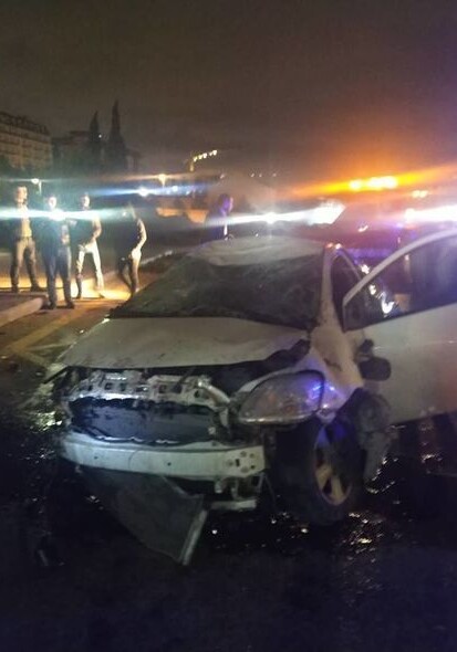 В Баку таксист устроил аварию: четверо пострадавших (Фото) 