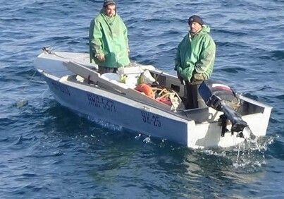 В Каспийском море спасены рыбаки (Фото)