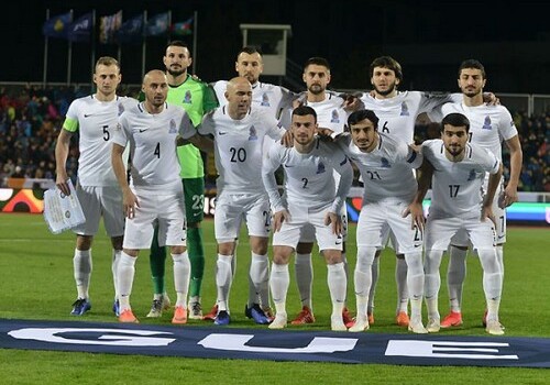 Сборная Азербайджана завершила год на 107-м месте в рейтинге ФИФА