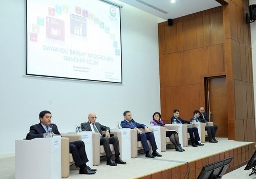 В Баку состоялась конференция на тему «Цели устойчивого развития для молодежи» (Фото)