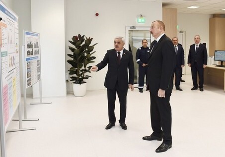 Президент Азербайджана принял участие в открытии битумной установки и пункта заправки сжиженного газа на БНПЗ (Фото)