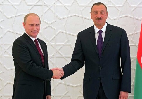 Владимир Путин поздравил Ильхама Алиева с днем рождения
