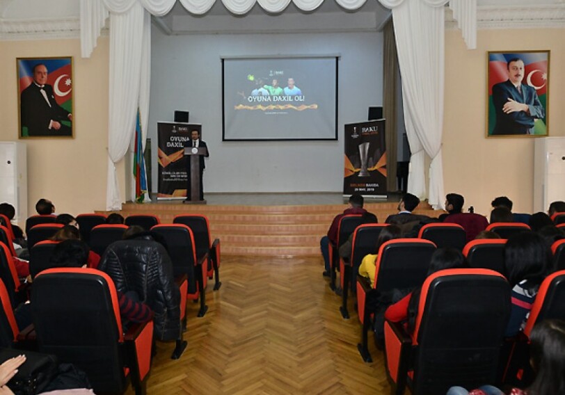 В Азербайджанском университете языков состоялась презентация Лиги Европы УЕФА 2019