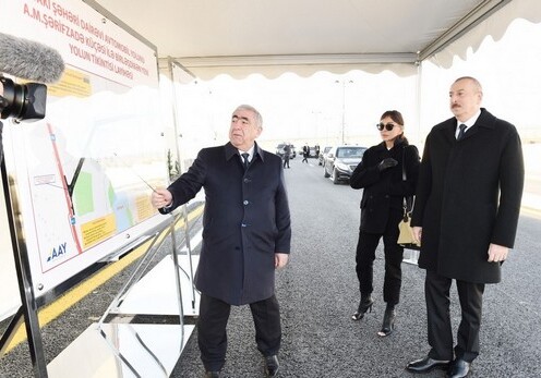 Президент Азербайджана принял участии в открытии Ясамальского жилого комплекса (Фото-Добавлено)