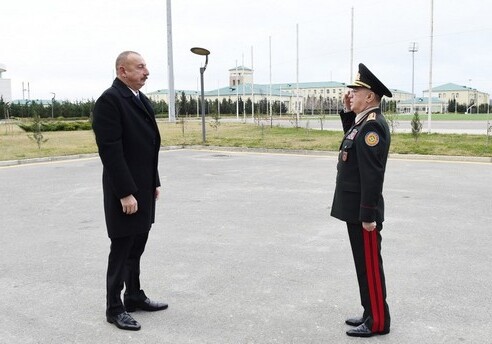 Президент Ильхам Алиев принял участие в открытии спортивно-оздоровительного клуба МЧС (Фото)