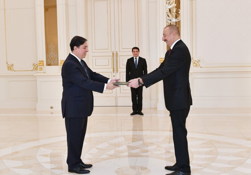 Президент Азербайджана принял верительные грамоты новоназначенного посла Бразилии (Фото)