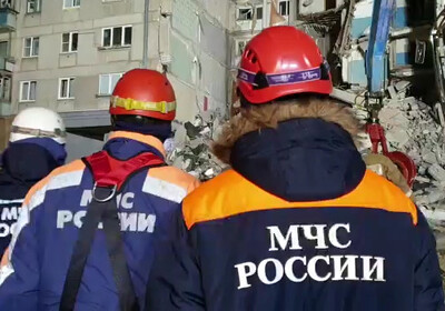 Поисковую операцию на месте обрушения дома в Магнитогорске приостановили