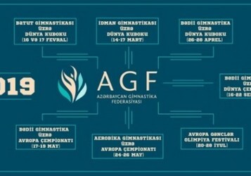Какие соревнования проведет Федерация гимнастики Азербайджана в 2019 году?