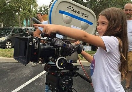 В Голливуде снимает фильм восьмилетняя режиссер