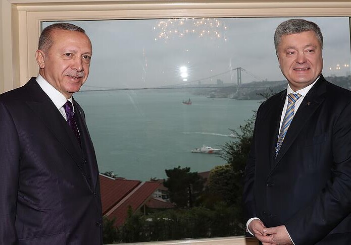 В Стамбуле прошла встреча президентов Турции и Украины