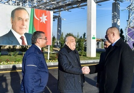 Президент Азербайджана принял участие в открытии завода «SOCAR карбамид» в Сумгайыте (Фото)