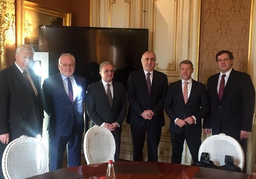 В Париже проходит встреча глав МИД Азербайджана и Армении