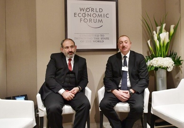 В Давосе состоялась встреча Президента Азербайджана и премьер-министра Армении