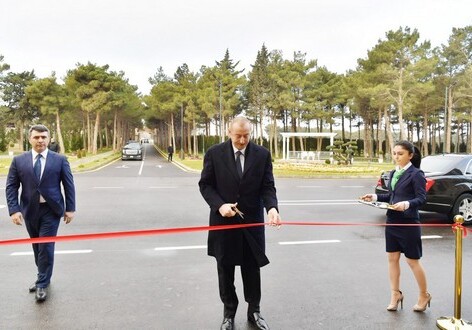 Президент Ильхам Алиев принял участие в открытии НИИ овощеводства  (Фото-Обновлено)