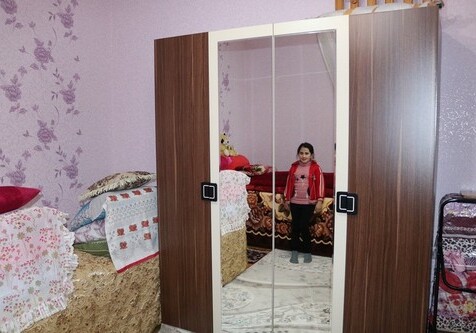Глава ИВ Сабунчинского района подарил дом детям сбитой водителем уборщицы (Фото-Видео)