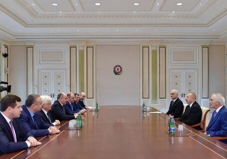 Президент Ильхам Алиев принял главу Карачаево-Черкесии