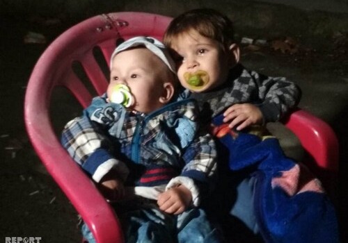 В Барде на обочине дороги нашли двух малышей (Фото-Видео)