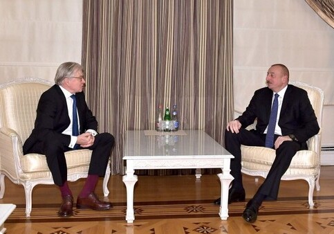 Президент Ильхам Алиев принял председателя группы дружбы Нидерланды-Азербайджан