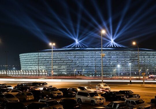 Олимпийский стадион Баку среди арен ЕВРО-2020 уступает только Уэмбли