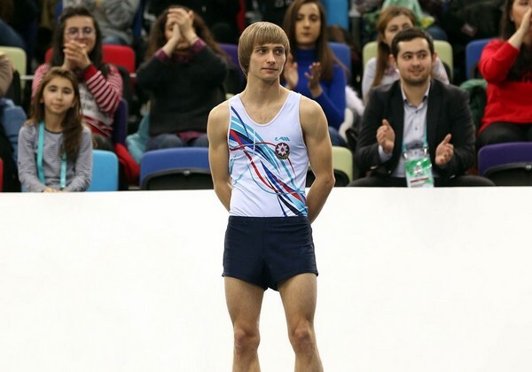 Азербайджанский гимнаст завоевал «серебро» на Кубке мира в Баку (Фото)