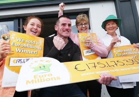Ирландская семья выиграла в лотерею $200 млн (Фото)