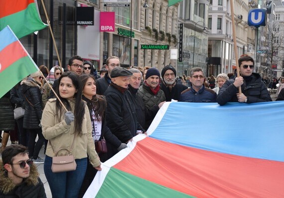 В Вене прошла акция под названием «Справедливость к Ходжалы» (Фото)